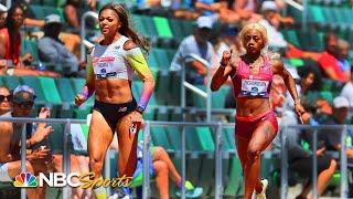 Gabby Thomas, Sha'Carri Richardson advance to 200m semis at Nationals | NBC Sports