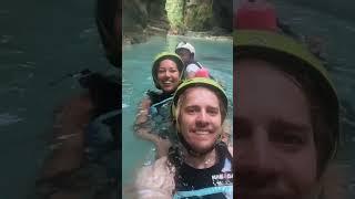 CANYONEERING MOALBOAL MINI VLOG #canyoneering #kawasanfalls #moalboal #philippines #travelvlog