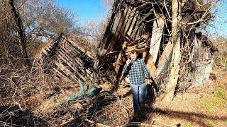 WHATS INSIDE DANGEROUS BARN ON 140 YEAR OLD FARM?? | FINAL LOOK