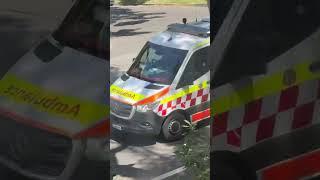 NSW ambulance responding