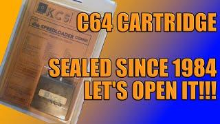 OPENING UP A SEALED KCS SPEEDLOADER C64 CARTRIDGE