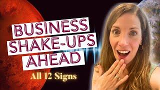 Mars Forecast for September to April: Business Shake-Ups and Creative Breakthroughs for All Signs