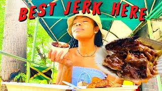 Jamaican Jerk Food Tour | BEST JERK in Montego Bay JAMAICA?! | Jamaica Travel Vlog 2020 KAYY MOODIE