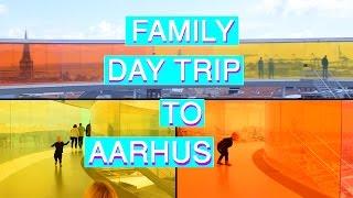 Family day trip to Aarhus - ARoS museum