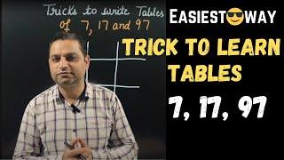 Easy Way to Learn Tables | Helpful Tricks | Concept Clarification | by NK Sir