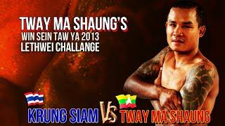 Tway Ma Shaung  63 kg Vs Krung / Petchtae Tor, MaxMuayThai 79 kg  -  Myanmar Lethwei, Lekkha Moun