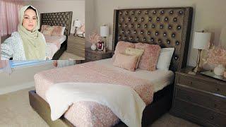 دیکور جدید اتاق خواب با رنگ بهاری spring bedroom decor