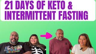 Couple Shares Weight Loss Results - 21 Days of Keto and Intermittent Fasting