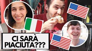 TWO AMERICANS ONE ROMAN IN MILAN FOR THE FIRST TIME