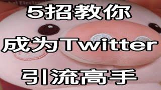 5招教你成为Twitter引流高手。