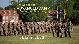 2nd Regiment, Advanced Camp Graduation | CST 2022