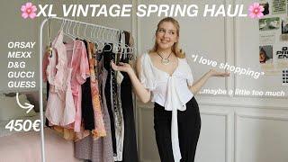 XL VINTAGE SPRING HAUL *Ich probiere natürlich alles an*