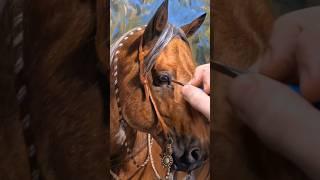 That highlight always gets me  #horse #painting