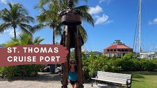 What To Expect: Eastern Caribbean St Thomas Cruise Port  - Walk To Charlotte Amalie St. Thomas