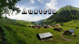 Austria 4K Scenic Relaxation Film | Vienna Drone Video | Bavarian Alps 4K Aerial Footag