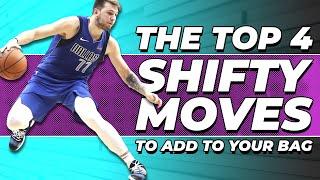 4 Dribble Moves To Shift & Drop Your Defender   [Guard Dribble Moves]