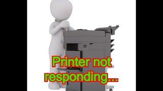 Printer not responding fix