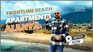 Frontline beach apartments for sale in Alanya Antalya Turkey