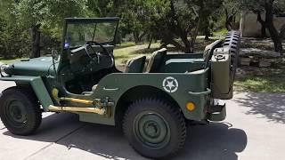 Willys MB "Jeep Lean" Diagnosis - Weak Spring Suspension - 1942 WW2 WWII Ford GPW