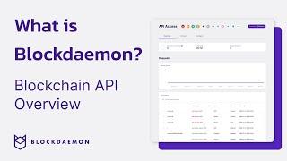 Blockdaemon's Unique API, Ubiquity