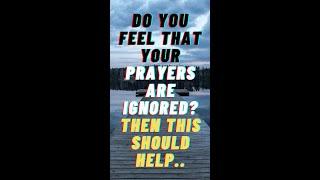 If you feel that your prayers are ignored.. | prophetic word | Thus Speaks God | #shorts