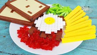 Lego Sandwich - Lego In Real Life | Stop Motion Cooking & ASMR