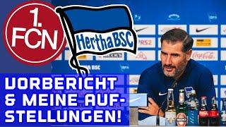 1. FC Nürnberg vs. Hertha BSC Vorbericht! Verletzungssorgen & Standard-Schwäche. Fiel beim EX-Club.