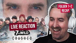 Was bisher geschah... | 7 vs. Wild: Crashed REACTION | Folgen 1 und 2