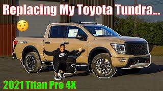 2021 Nissan Titan Pro-4X Review | Toyota Tundra Owner's Perspective | Test Drive & Exhaust Sound