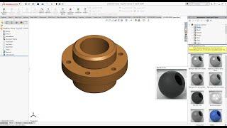 SolidWorks Tutorial - August 2020 - Exercise 18 - Part 01