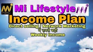 Mi lifestyle Income Plan, No.1 MLM Business plan on Paper8010080556