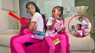 ANNOYING LITTLE SISTER COPIES HER BIG SISTER AGAIN. WHAT HAPPEN NEXT IS SHOCKING!!