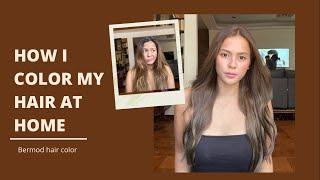 HOW I COLOR MY HAIR | ASH BROWN | NO BLEACH |ItsMariah