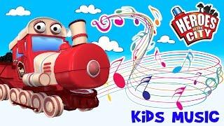 Kids Songs | The song about Tilly Train - Seize the day - Heroes of the City |  | Car Cartoons