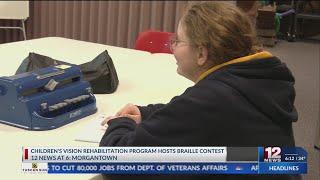 Blind and visually impaired students compete in West Virginia Braille Challenge