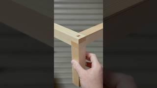 How to Join Three Pieces of Wood at a Corner. #shorts