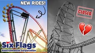 Six Flags Unveils *EVERY NEW* 2025 and 2026 Roller Coaster (+ A Farewell to Kingda Ka)