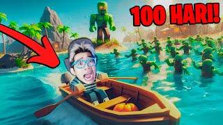 100 HARI BERTAHAN HIDUP DI ROBLOX ZOMBIE APOCALYPSE!!!