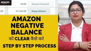 How to Clear Negative Balance in Amazon Seller Central | Amazon Negative Balance