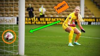 Comedy Goalkeeping in Women's Football