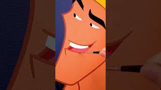 Which animated movies do you love to watch over the holidays? #art#painting#viral#shorts