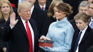 Donald Trump inauguration day – watch live