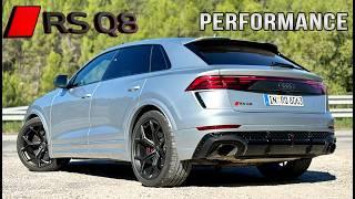 2025 NEW! Audi RSQ8 Performance // REVIEW on PERFECT ROAD & 0-100 100-200