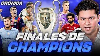 LAS 10 ÚLTIMAS FINALES DE CHAMPIONS LEAGUE: TRICAMPEONATO REAL MADRID, MSN, BAYERN MUNICH y más...