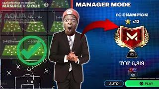 Pep Wish He could be me!  Manager Mode Master Class Tactics!️ - FC MOBILE