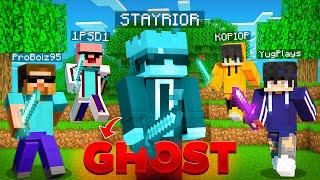 How I Became Ghost To Troll My Friends In This Minecraft Server!