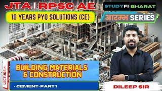 L1 - RSMSSB JTA  | 10 Years PYQs | आरम्भ Series | BMC | Studyfi Bharat | Dilip Sir |