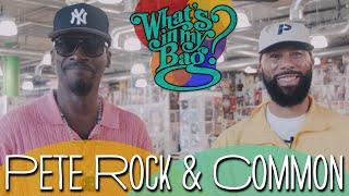 Common and Pete Rock - What's In My Bag?