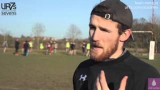 What is a typical day at the UR7s Academy with coach Ollie Clough