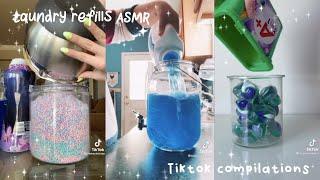 Laundry refills (ASMR) TikTok Compilation - fluffy puffy tok ️ -